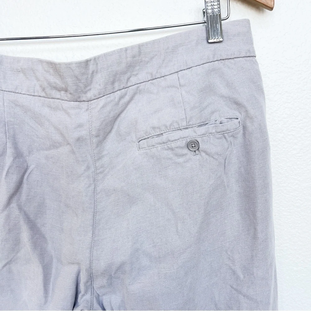 Wilfred Aritzia Allant Linen Pants Gray Size 8